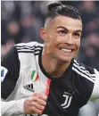  ?? DR ?? Cristiano Ronaldo é a principal referência do calcio