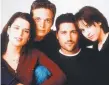  ??  ?? Party of Five cast.