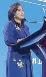  ??  ?? Vice President Leni Robredo closes the ASEAN Business and Investment Summit with a message on poverty alleviatio­n.