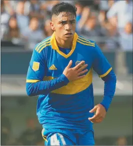  ?? PRENSA BOCA ?? LANGONI. Fue el autor del gol decisivo ante Gimnasia.