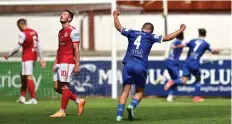  ?? ?? Marching on: Waterford’s Niall O’Keeffe celebrates