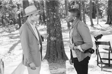  ??  ?? Lakeith Stanfield and Daniel Kaluuya in 'Get Out', which took the sixth spot. — Courtesy of Justin Lubin, Universal Pictures