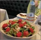  ?? PEG DEGRASSA – DIGITAL FIRST MEDIA ?? The Chadds Ford Tavern’s Watermelon Salad, a blend of fresh baby greens, watermelon slices, Marcona almonds and feta cheese is the perfect addition to any summer meal.