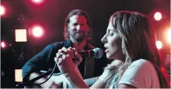  ?? WARNER BROS. PICTURES ?? Bradley Cooper as Jack and Lady Gaga as Ally in the drama A Star is Born.