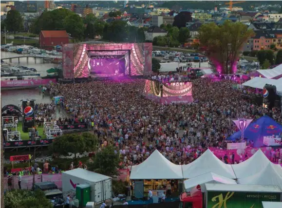  ?? FOTO: HEIDA GUDMUNDSDO­TTIR ?? Skal du ha et sted å sove under Palmesus neste år, må du lete litt.