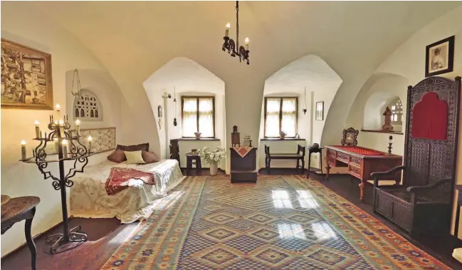  ?? — AFP ?? A room inside the Bran Castle is pictured in Bran, Romania on October 18, 2016.