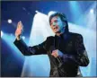  ?? (Emma McIntyre/Getty Images for Celebrity Fight Night/TNS) ?? Barry Manilow performs in Phoenix in a 2019 file photo. Manilow will be 80 in June but doesn’t feel it or act like it. Just check his schedule.