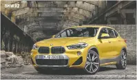  ??  ?? BMW X2