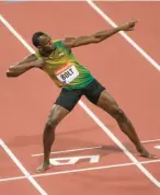  ??  ?? Usain Bolt: genius genes?