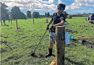  ?? SUPPLIED ?? Daniel Morgan is looking forward to competing in the national fencing finals in Invercargi­ll.