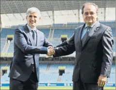  ?? FOTO: A.SISTIAGA ?? Como director de fútbol sólo duró siete meses entre 2016 y 2017