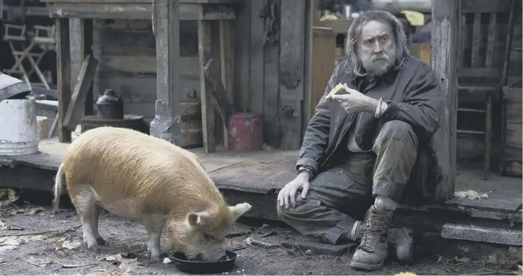 ??  ?? 0 Nicolas Cage’s new movie Pig will open the Edinburgh Internatio­nal Film Festival next month.