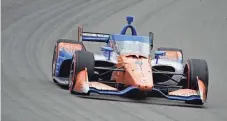  ?? JEFF ROBERSON/AP ?? Scott Dixon earned his 55th IndyCar Series race victory Sunday at World Wide Technology Raceway.