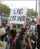  ??  ?? Une manifestat­ion pour le droit à l’avortement à Paris en 2018.