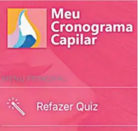  ?? DIVULGAÇÃO ?? Para criar o cronograma, a pessoa deve responder questionár­io