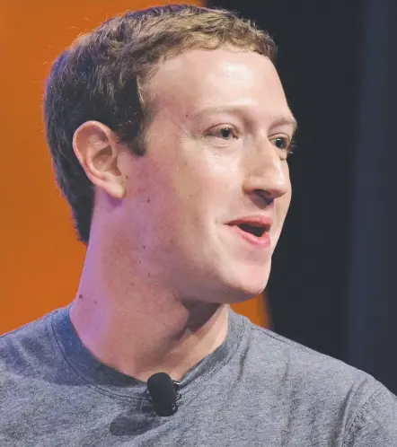  ?? Picture: MANDEL NGAN ?? Facebook CEO and founder Mark Zuckerberg has apologised over the privacy scandal hitting the company.