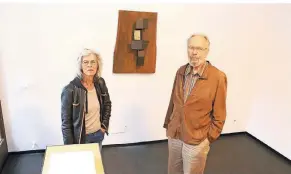  ?? SAMLA.DE
FOTO: ?? Unter dem Titel „Konsequent“stellen Doris Kaiser und Hans Joachim Albrecht im Kunstverei­n aus.