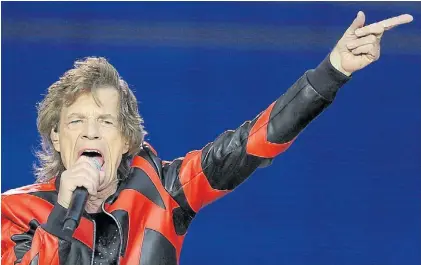  ?? ?? Descanso. A los 78, Jagger mostró su gran estado en Madrid, Munich y Liverpool. Ahora debe hacer reposo.