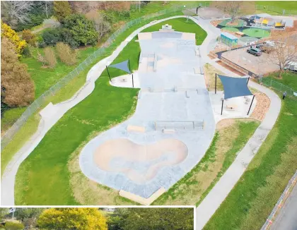  ?? Photo / Supplied ?? Te Awamutu parkour and skate park.