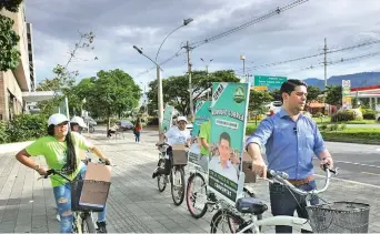  ?? FOTO CORTESÍA ?? Rodolfo Correa, precandida­to a la Gobernació­n por la ASI, comenzó a recoger firmas en mayo.