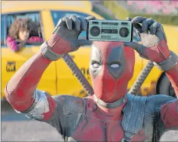  ?? AP PHOTO ?? This image released by Twentieth Century Fox shows Ryan Reynolds in a scene from “Deadpool 2.”