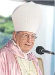  ?? ?? Monseñor Ricardo Valenzuela, obispo de Caacupé.