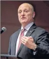  ?? CP FILE PHOTO ?? U.S. Ambassador to Canada Bruce Heyman speaks at a breakfast function in Ottawa in 2015.