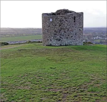  ??  ?? The area that was damaged by quads on Vinegar Hill