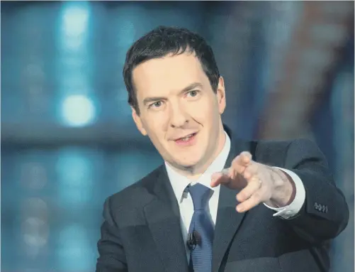  ??  ?? SURPRISE VICTORY: George Osborne is expected to focus on delivering Conservati­ve Party pre-election promises in his next budget.