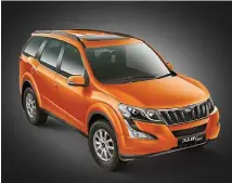  ??  ?? The XUV500 has successful­ly leveraged the company’s Jeep history for the luxury SUV market