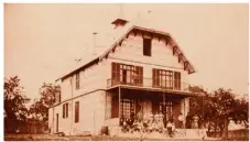  ??  ?? La Maison de fer en 1902.