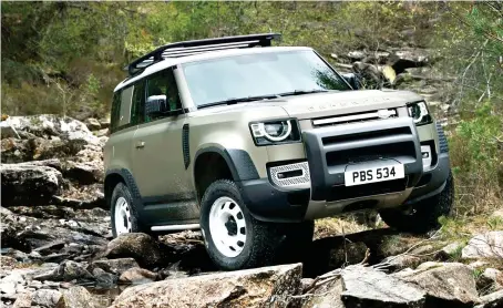  ??  ?? The New Defender is said to be the most capable and durable Land Rover ever made and its first adventure was in Kazakhstan.
