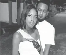  ??  ?? Danielle Yearwood and her husband Ricardo Daloo