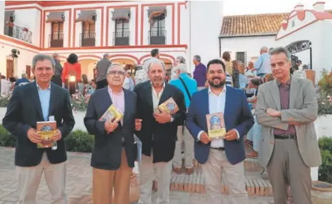  ?? ?? Francisco Gallardo, Rogelio Reyes, Antonio García Barbeito, Romualdo Garrido y Miguel Ángel Matellanes // ROCÍO RUZ