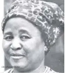  ?? ?? Cde Johanna Nkomo