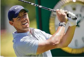  ?? ASSOCIATED PRESS ?? Rory McIlroy has termed the Saudi-backed startup golf league as the “pre-Champions Tour” because so many players are at the tail end of their careers.