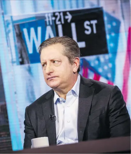  ?? CHRISTOPHE­R GOODNEY/BLOOMBERG VIA GETTY IMAGES ?? Fund manager Steve Eisman, who was featured in Michael Lewis’s financial crisis classic The Big Short, says for the first time in his many years in the financial services sector, he believes “the banking system in the United States is safe.”