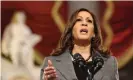  ?? ?? Kamala Harris began the commemorat­ion. Photograph: Rex/Shuttersto­ck