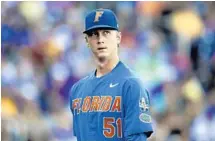  ?? NATI HARNIK/AP ?? UF ace Brady Singer hadn’t pitched since May 11 due to hamstring tightness.