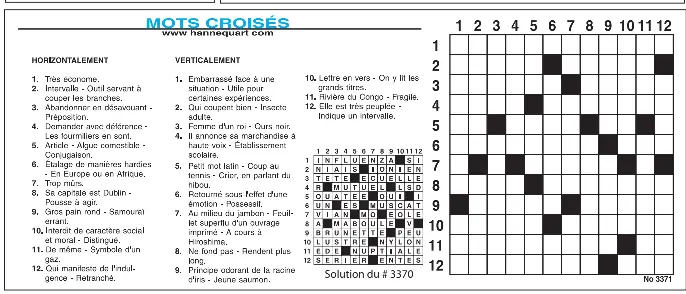 mots croises pressreader