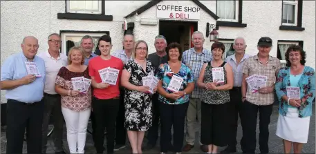  ??  ?? John Murphy, Pip Murphy, Catherine Murphy, Paul Hillis, Ryan Stafford, Pat Murphy, Aine Kennedy who launched the festival, Francis Stafford, Nicola Howlin, Tom O’Donoghue, Marie Carthy, Sean Stafford, Stephen Carthy and Annette Doran.