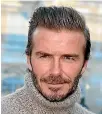  ?? PHOTO: GETTY IMAGES ?? David Beckham was awarded an OBE in 2003.