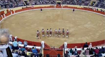  ?? ?? Corrida de beneficênc­ia acontece hoje na Praça de Touros da Moita, a partir das 16h00