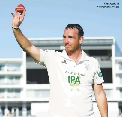  ?? Picture: Getty Images ?? KYLE ABBOTT