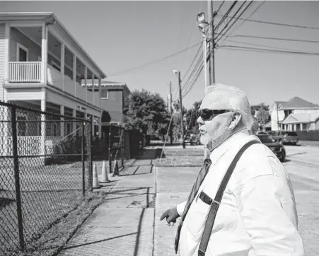  ?? Godofredo A. Vásquez / Staff photograph­er ?? Houston City Councilman at-large Michael Kubosh recently quit the bail bonds business after about three decades because of shrinking profits after Harris County began adopting bail reform in 2017.