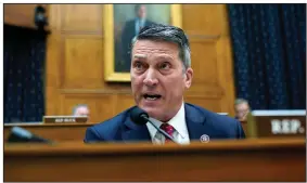  ?? (AP/Carolyn Kaster) ?? Rep. Ronny Jackson, R-Texas, questions Secretary of State Antony Blinken during a House Foreign Affairs Committee hearing Thursday on Capitol Hill in Washington.