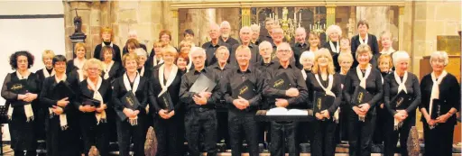  ??  ?? Prestbury Choral Society have been in fine voice in Zoom singing sessions during lockdown