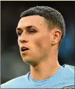  ?? ?? LEVELLER: City star Foden