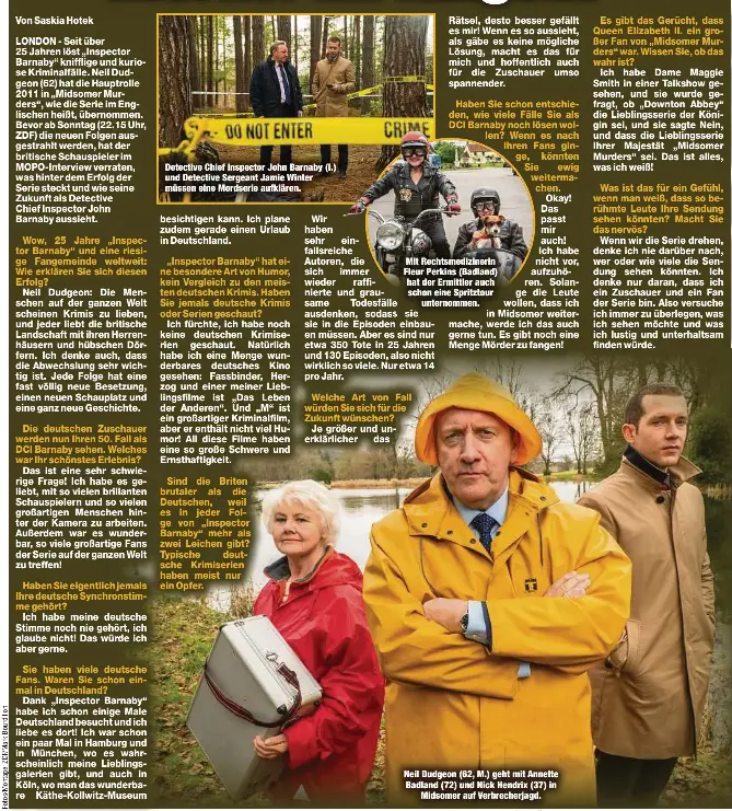 „Es gibt noch eine Menge Mörder zu fangen!“ - PressReader