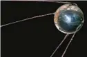  ?? FILE ?? The space age was ushered in with the successful launch of Sputnik 1, the world’s first orbiting satellite, on Oct. 4, 1957.